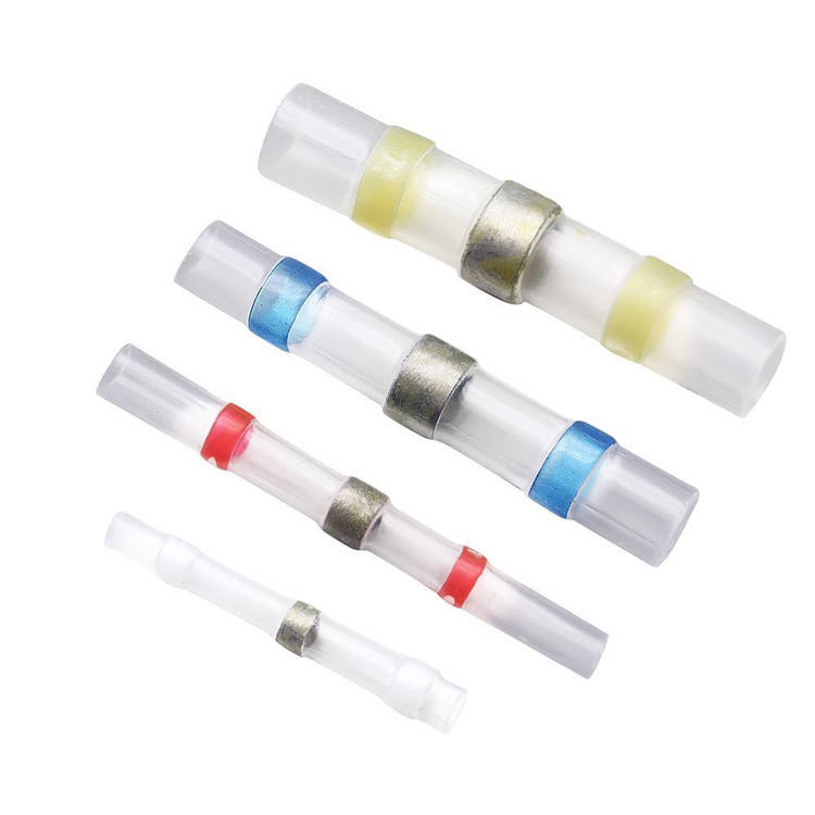 Assorted Box of Heat Shrink Solder Sleeves – Adhesive Lined Butt Connectors | 100x Heatshrink Solder Sleeves