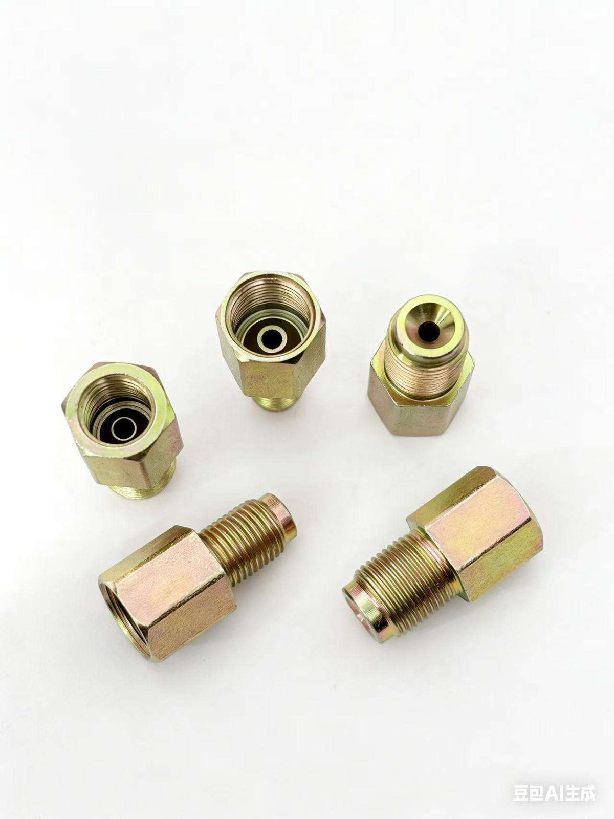 186pcs Assorted Brake Pipe Nuts & Connectors Set – Copper | UNF & Metric Fittings | Partitioned Box