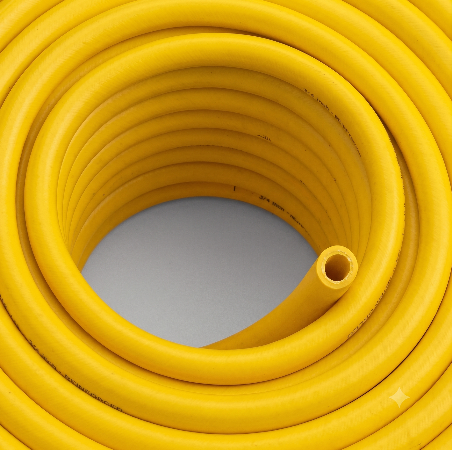 Reinforced Yellow Garden Hose Pipe – Anti-Kink 1/2 Inch, UK Made