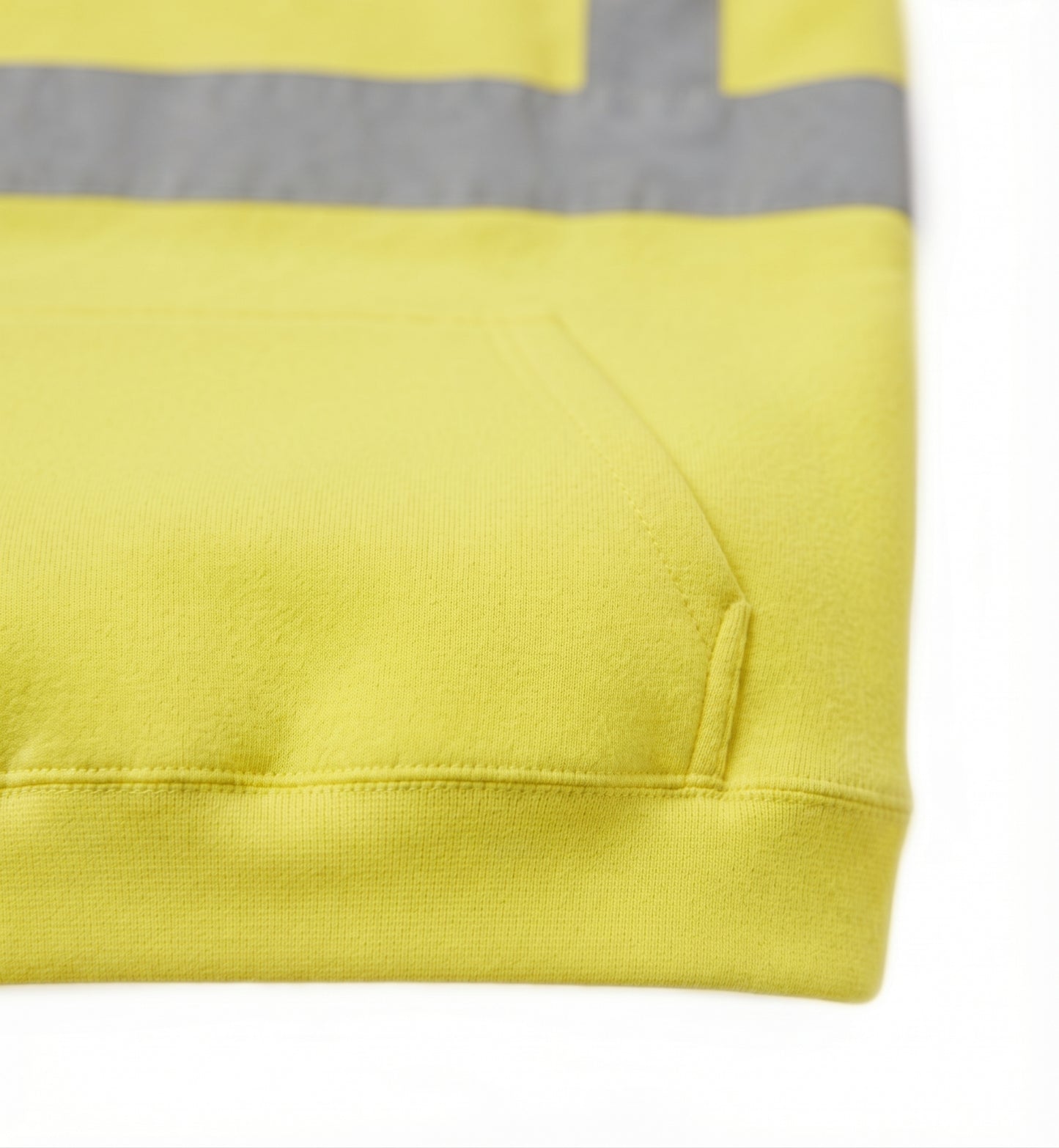Hi Vis Safety Hoodie Pullover – Class 3 High Visibility Workwear | Fleece Hoody with Pocket | Yellow or Orange