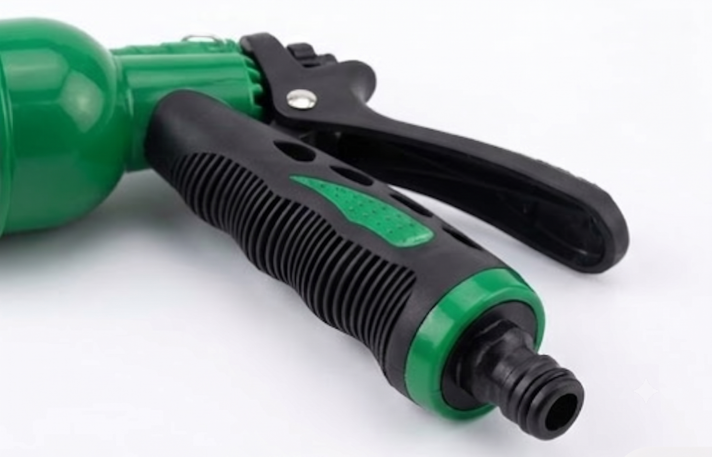 Garden Hose Spray Gun & Fittings Set – 10 Pattern Watering Nozzle