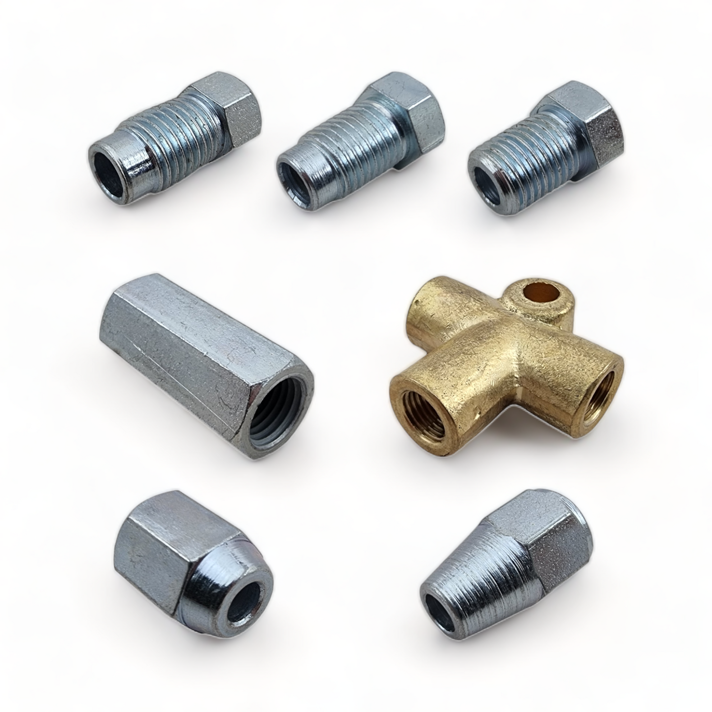 Imperial Brake Pipe Nuts & Connectors – 3/8″ UNF & 7/16″ UNF (1/4″ Pipe)
