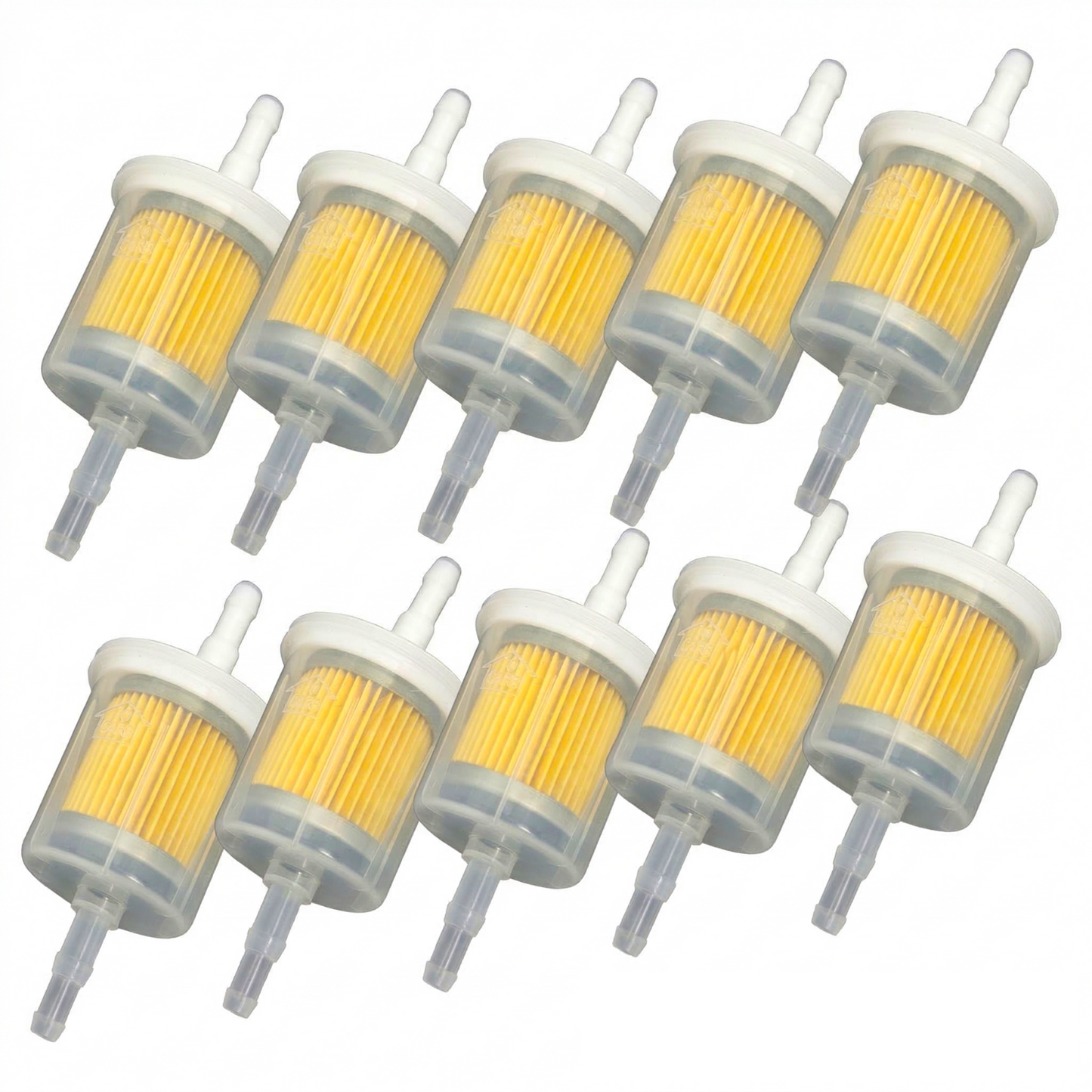 Inline Fuel Filter Large 8mm 10mm Universal Petrol In Line Fuel Filter 2 5 10 Pack