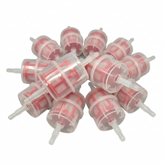 Inline Fuel Filter Diesel 6mm 8mm Universal Small In Line Fuel Filter 5 or 10 Pack