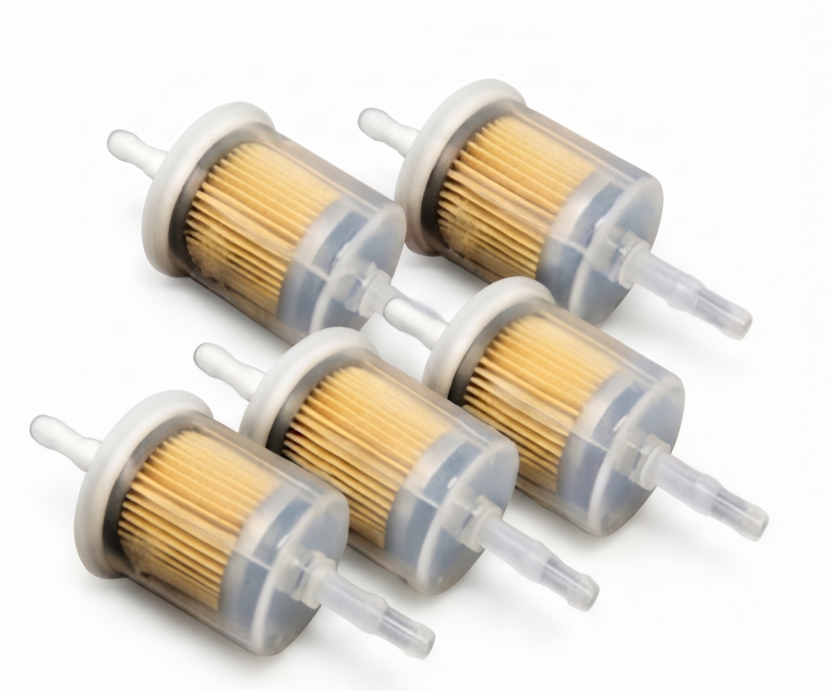 Inline Fuel Filter Large 8mm 10mm Universal Petrol In Line Fuel Filter 2 5 10 Pack