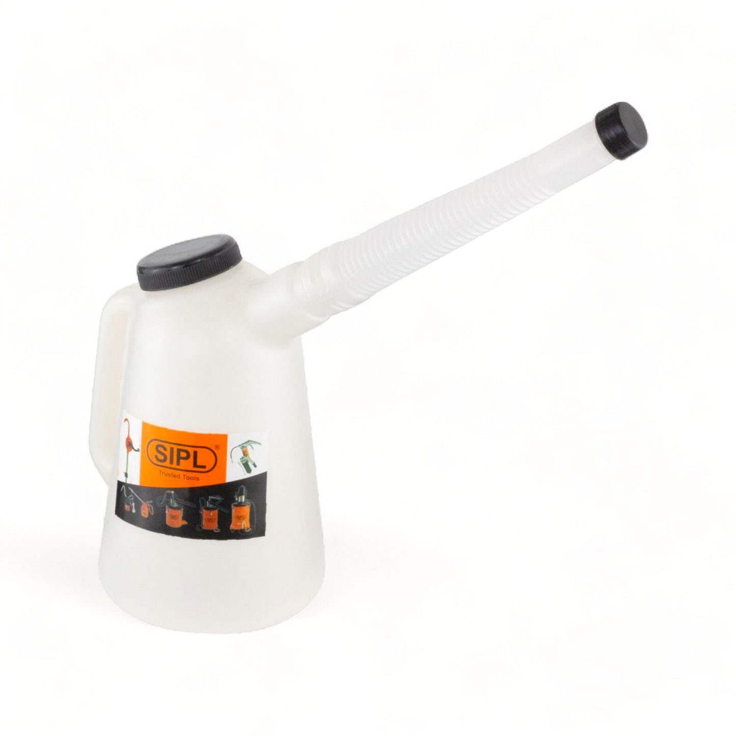 Measuring Jug with Flexi Spout & Lid – Fuel Oil Petrol Diesel Liquid Container | 1L 2L 5L