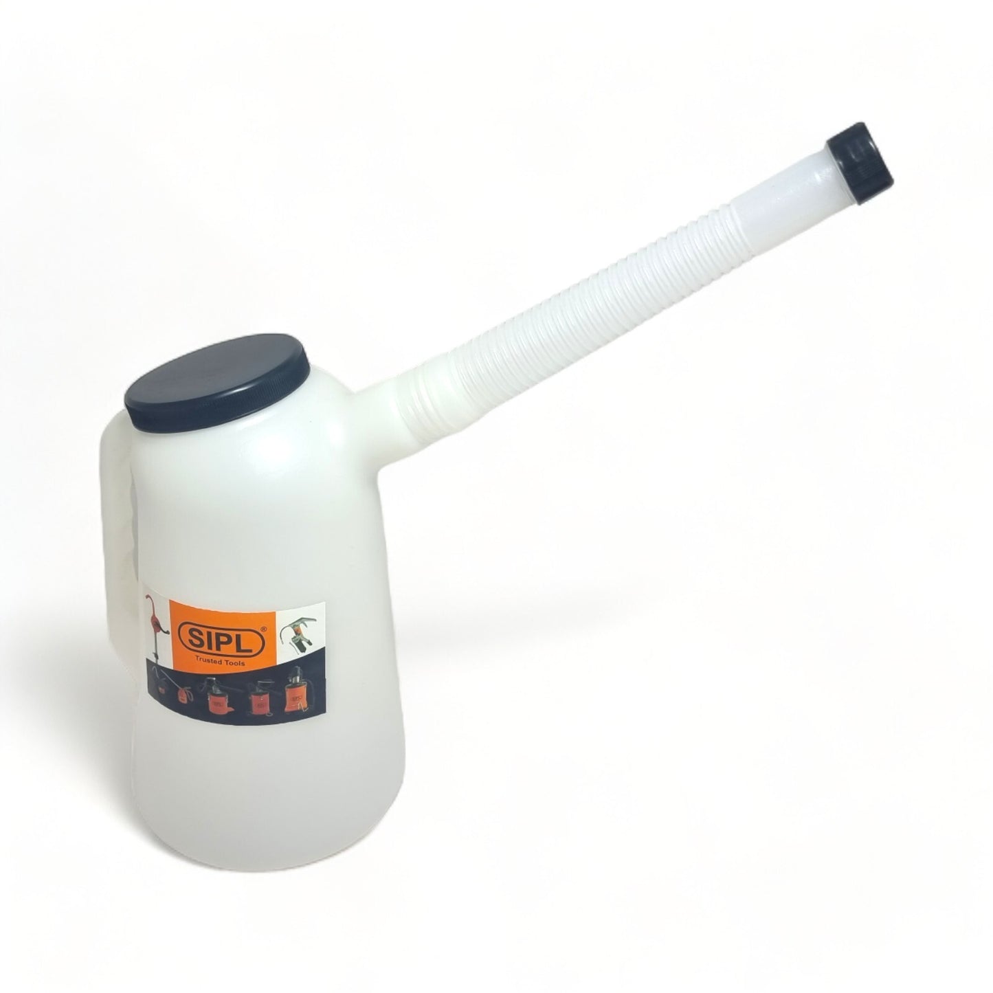 Measuring Jug with Flexi Spout & Lid – Fuel Oil Petrol Diesel Liquid Container | 1L 2L 5L