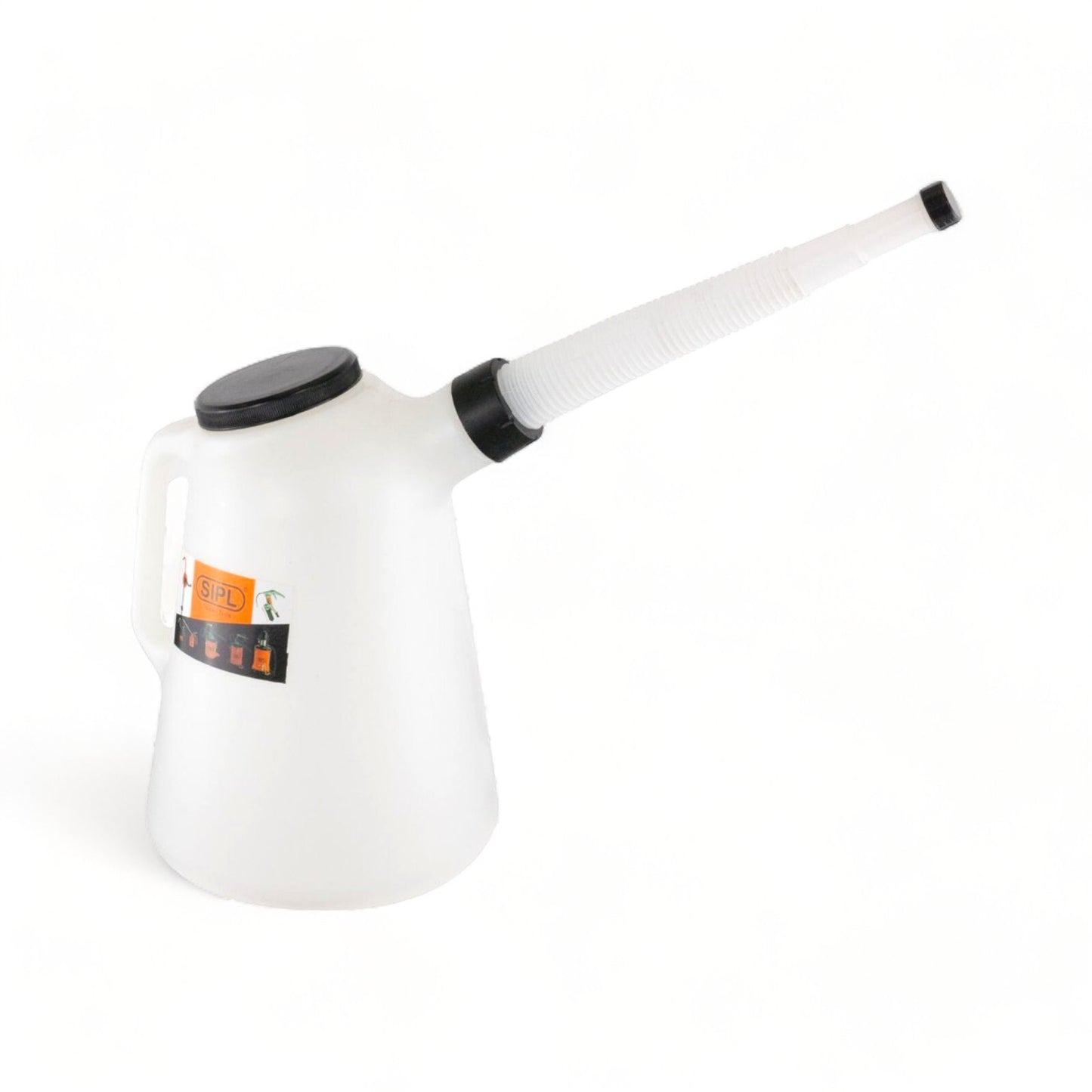 Measuring Jug with Flexi Spout & Lid – Fuel Oil Petrol Diesel Liquid Container | 1L 2L 5L