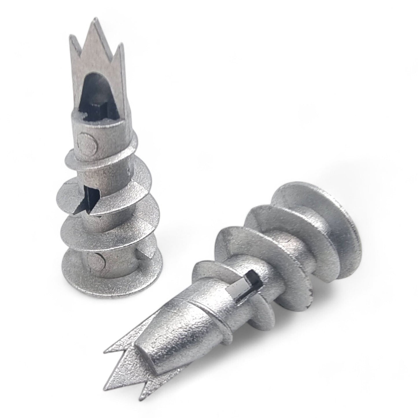 Heavy Duty Self Drive Plasterboard Fixings with Screws – Cavity Wall Anchors 32mm