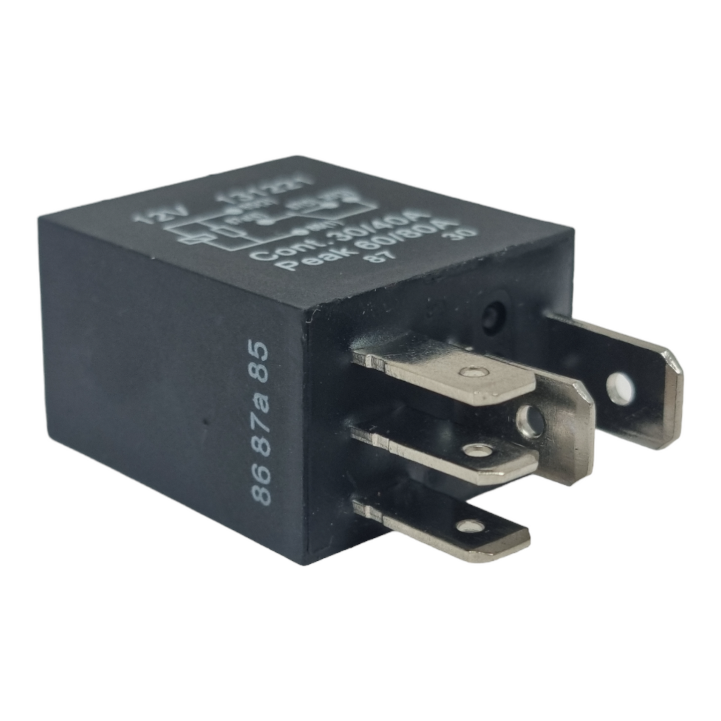 Micro Relay 5 Pin 12V 40A Changeover + Resistor – Mini Automotive Relay Car Van Marine (MRY13)