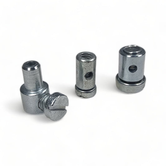 Solderless Cable Nipples Motorcycle Bicycle Screw-On 6mm 7mm 8mm Barrel Pear Type