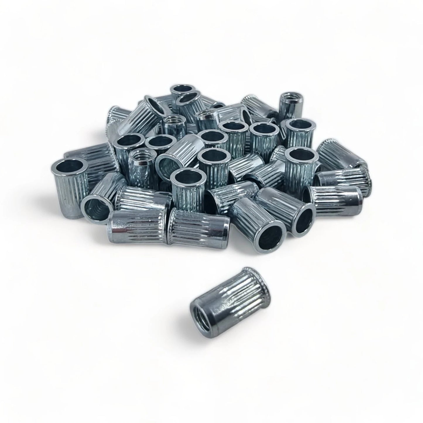 Countersunk Steel Rivnuts / Nutserts – M3 to M10 | Threaded Inserts | Knurled Body | All Sizes & Quantities | UK Stock