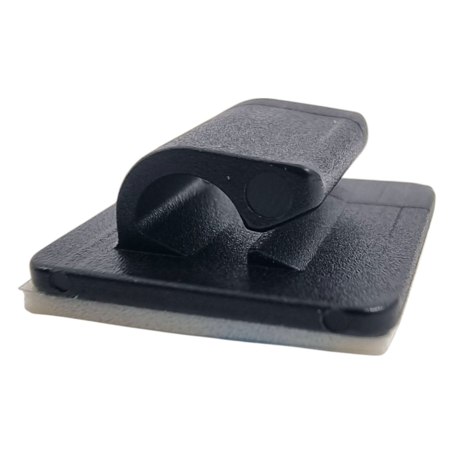 3M Self Adhesive Nylon Cable Clips – Wire & Conduit Mounts Black or White | 3M Brand Adhesive Cable Clips