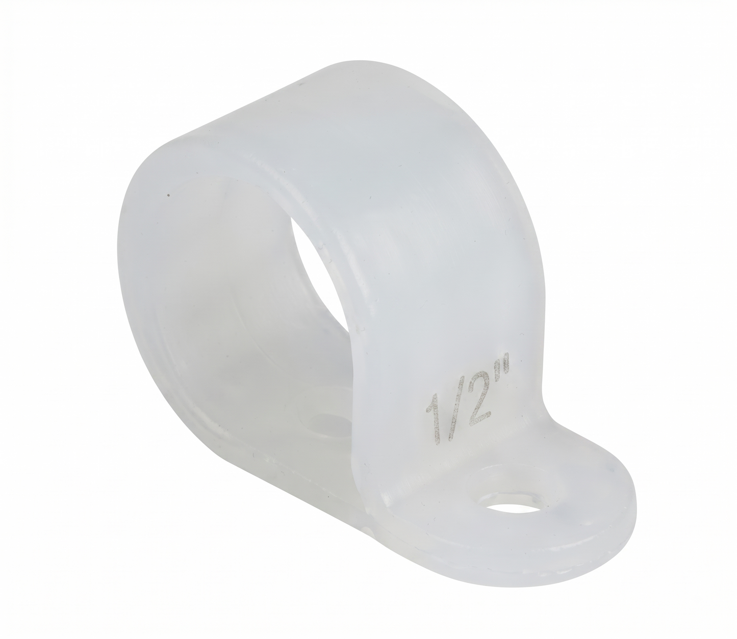 Nylon P Clips - Black & White, 3mm-28mm