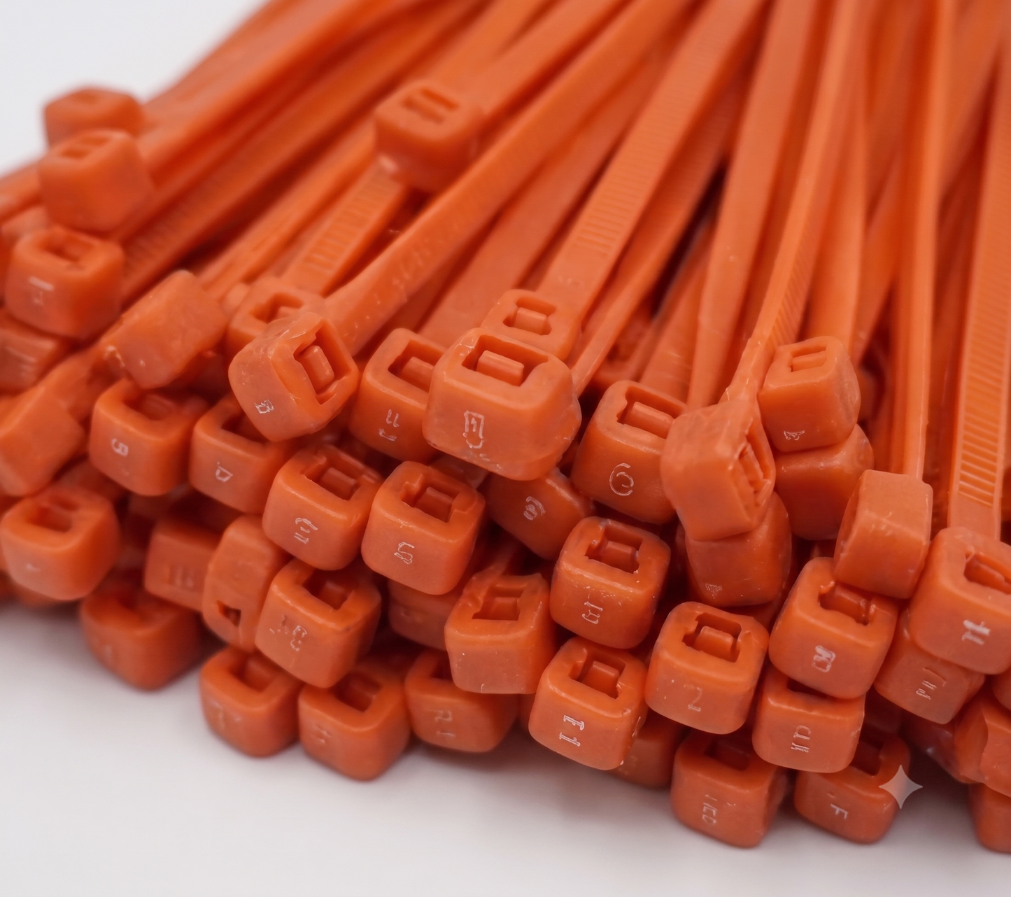 Orange Nylon Cable Ties (All Sizes)