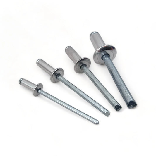 Aluminium Pop Rivets – Dome Head & Large Flange