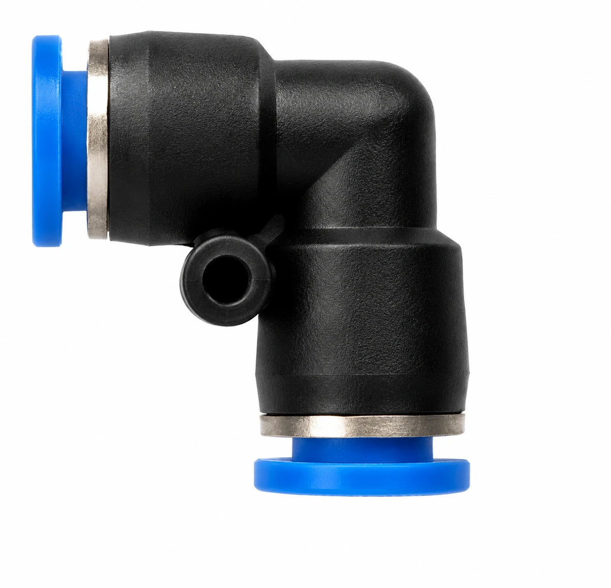 Nylon Pneumatic Push Fit Elbow Connector – Speed Fit Air Line & Water Hose | 90° Elbow Push Fit Connector