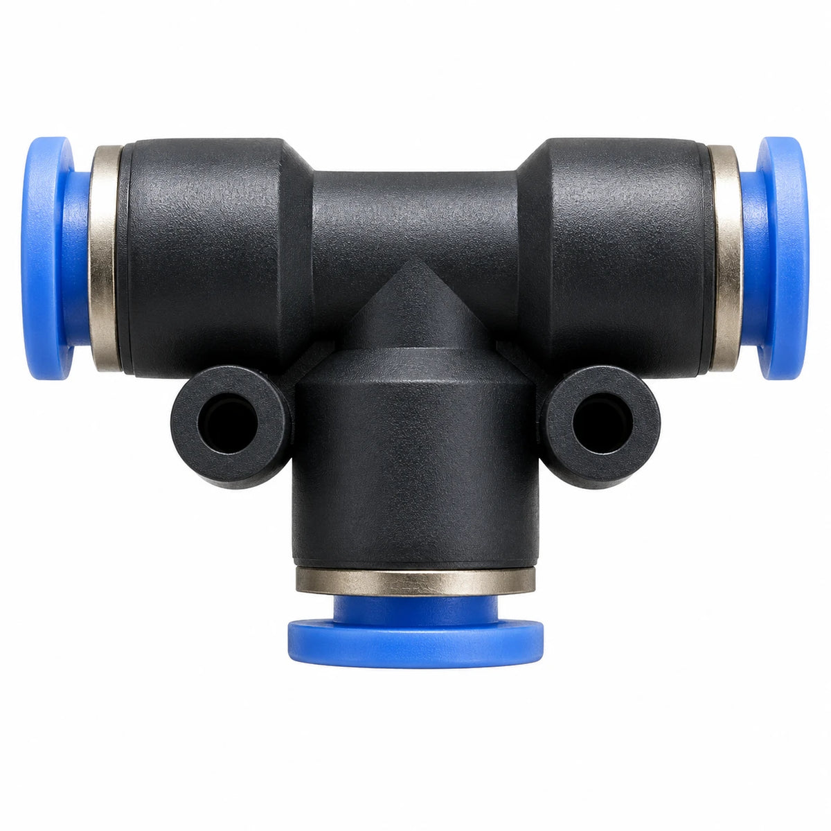 Nylon Pneumatic Push Fit T-Piece Connector – Speed Fit Air Line & Water Hose | T-Piece Push Fit Connector