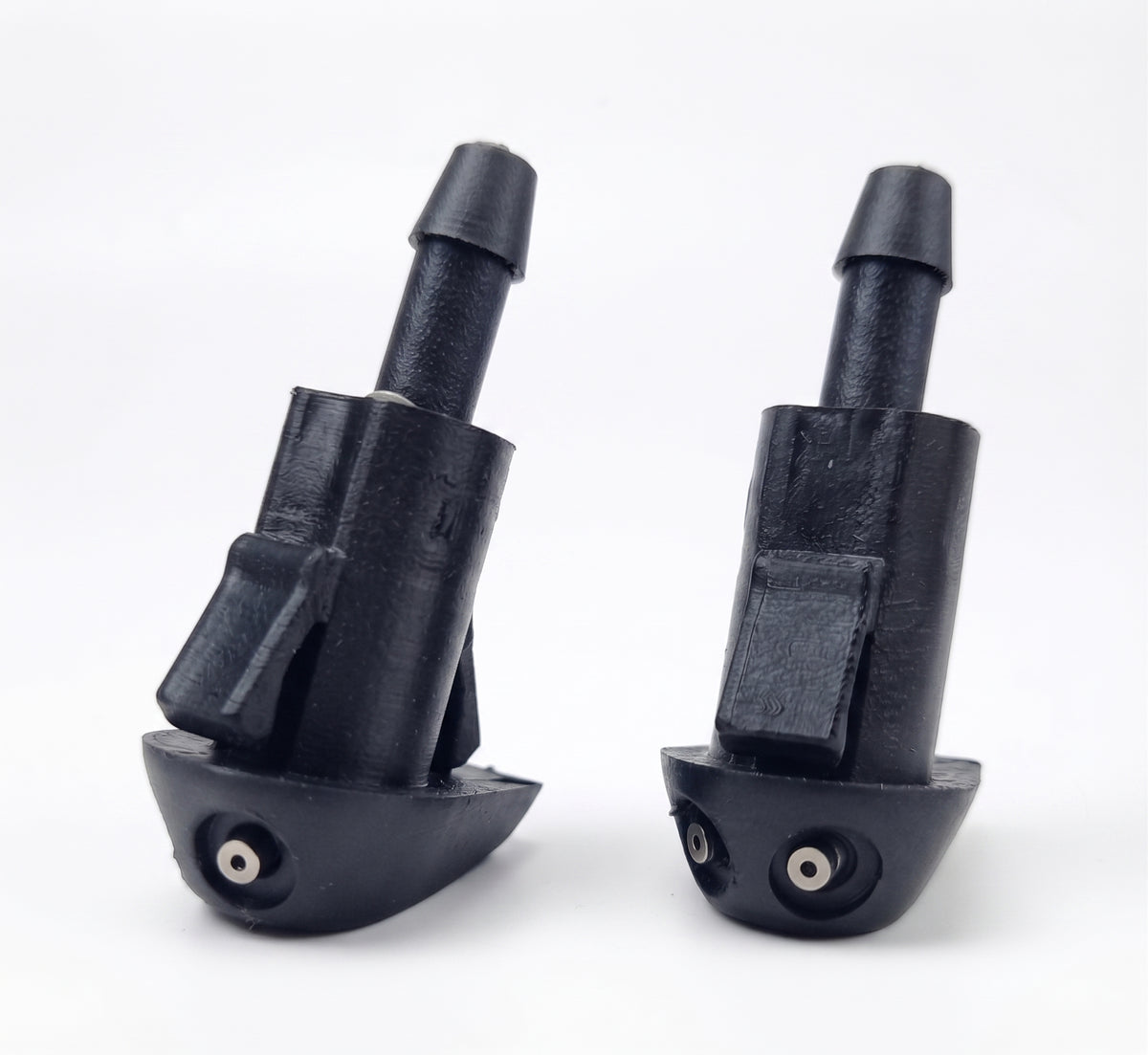 Pair Universal Windscreen Washer Twin Jet Push Fit 4.8mm Inlet – Twin Spray Washer Nozzles