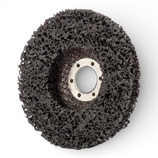 Polycarbide Strip Wheel 125mm Poly Strip Wheel – Fast, Non-Damaging Paint & Rust Removal for Metal, Wood & Fibreglass