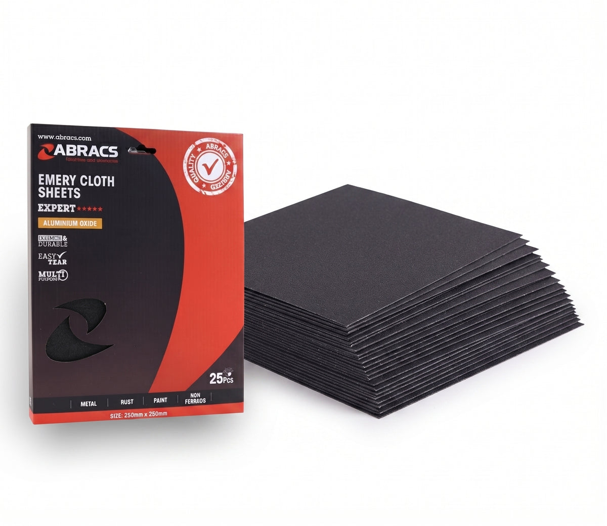 Production Paper Sheets 280 x 230mm — Sandpaper for Wood & Paint