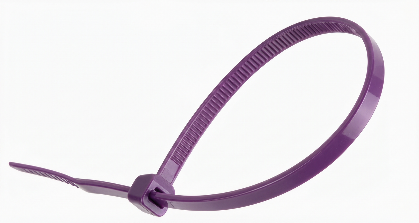 Purple Nylon Cable Ties (All Sizes)