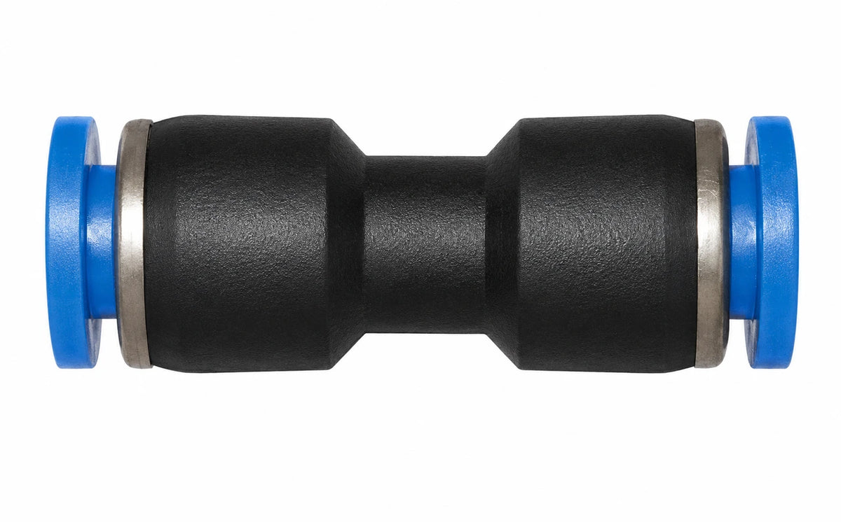 Nylon Pneumatic Push Fit Connector – Speed Fit Air Line & Water Hose | Straight Push Fit Connector (4mm–12mm)