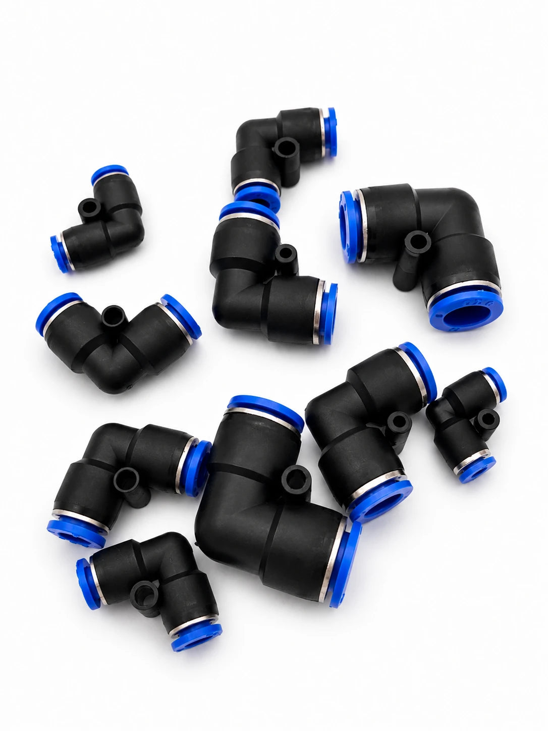 Nylon Pneumatic Push Fit Elbow Connector – Speed Fit Air Line & Water Hose | 90° Elbow Push Fit Connector