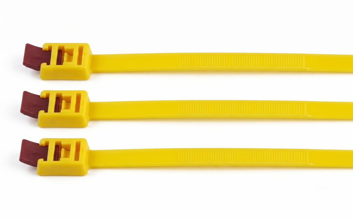 Double Loop Cable Ties - Twin Bundle Nylon 66 Ties, 195mm & 303mm