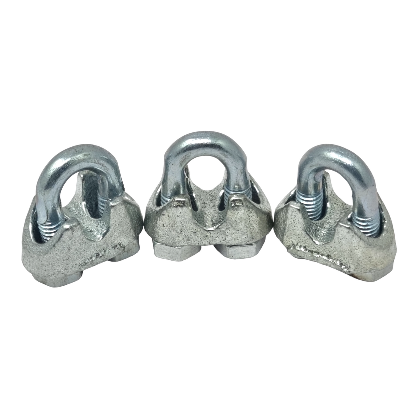 Wire Rope Grips Galvanised U Bolt Cable Clamps (3mm–16mm) | Heavy Duty Steel | DIN 741