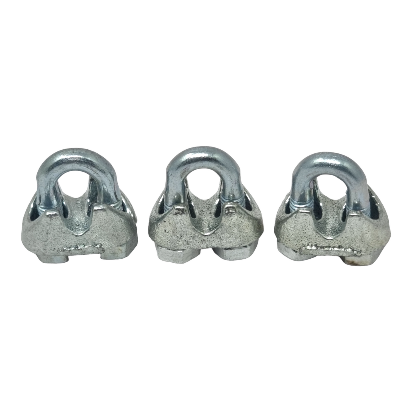 Wire Rope Grips Galvanised U Bolt Cable Clamps (3mm–16mm) | Heavy Duty Steel | DIN 741