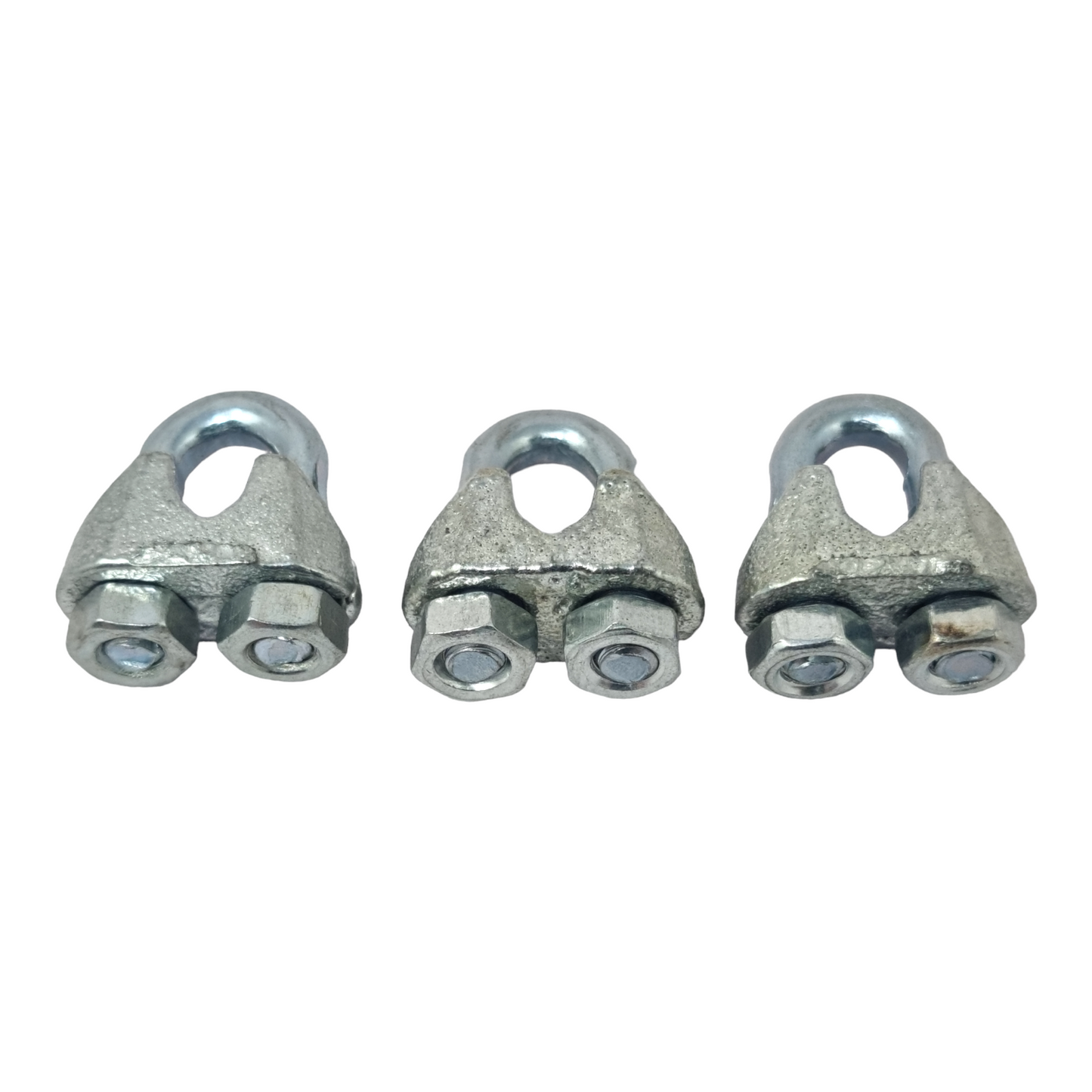Wire Rope Grips Galvanised U Bolt Cable Clamps (3mm–16mm) | Heavy Duty Steel | DIN 741