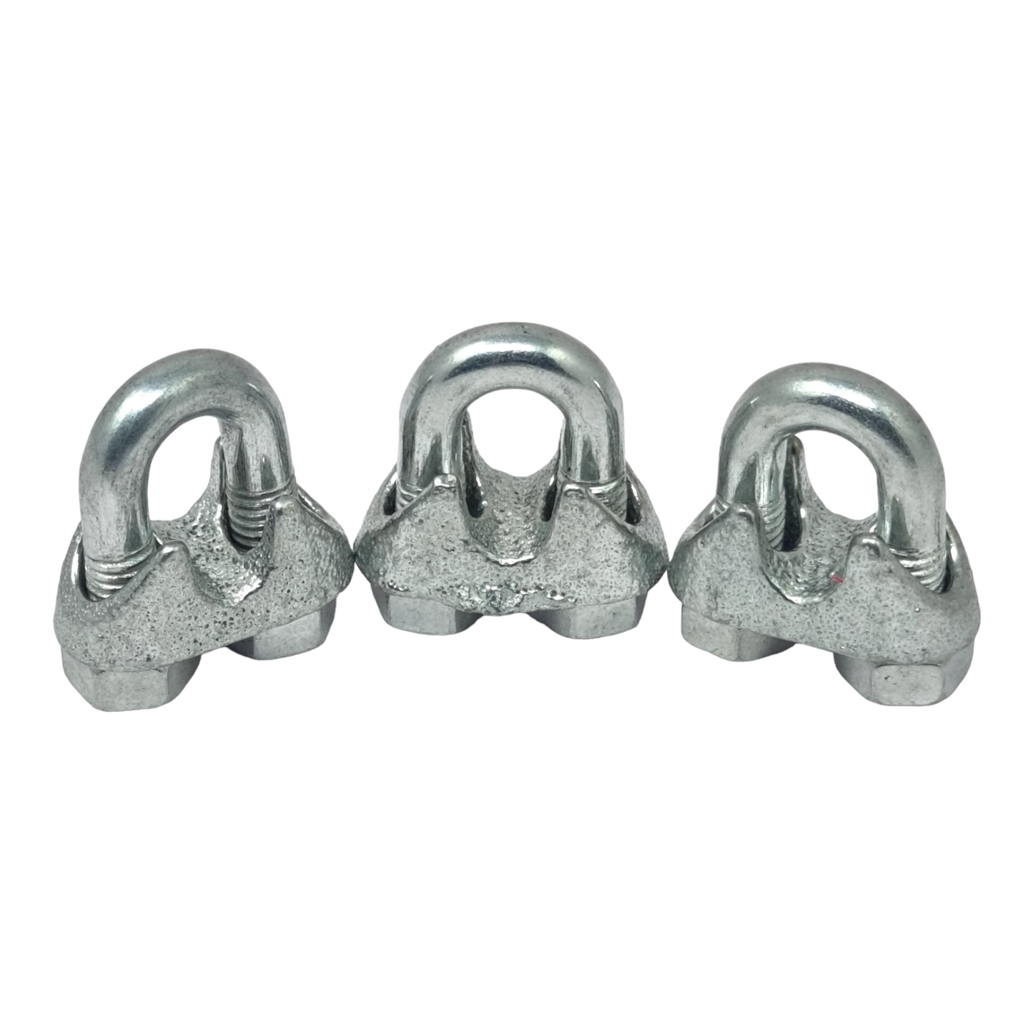 Wire Rope Grips Galvanised U Bolt Cable Clamps (3mm–16mm) | Heavy Duty Steel | DIN 741