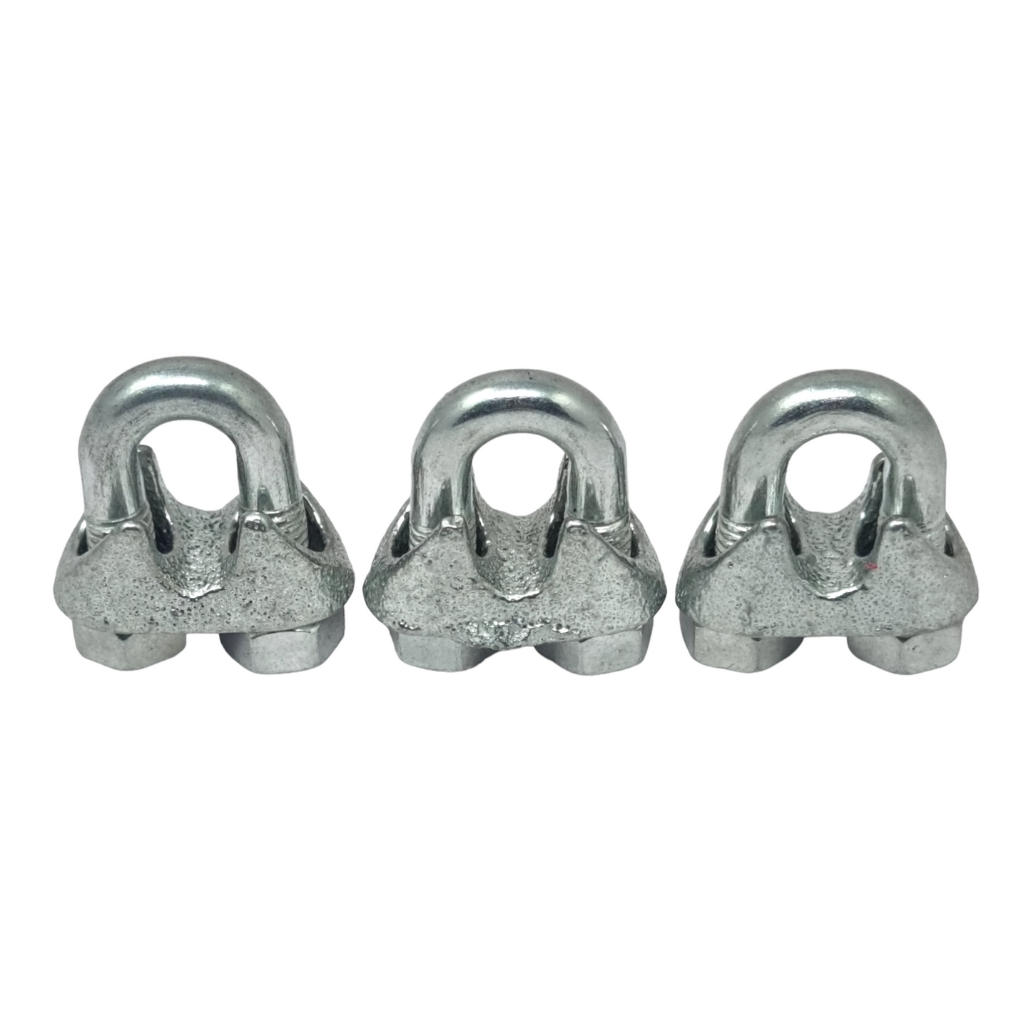 Wire Rope Grips Galvanised U Bolt Cable Clamps (3mm–16mm) | Heavy Duty Steel | DIN 741
