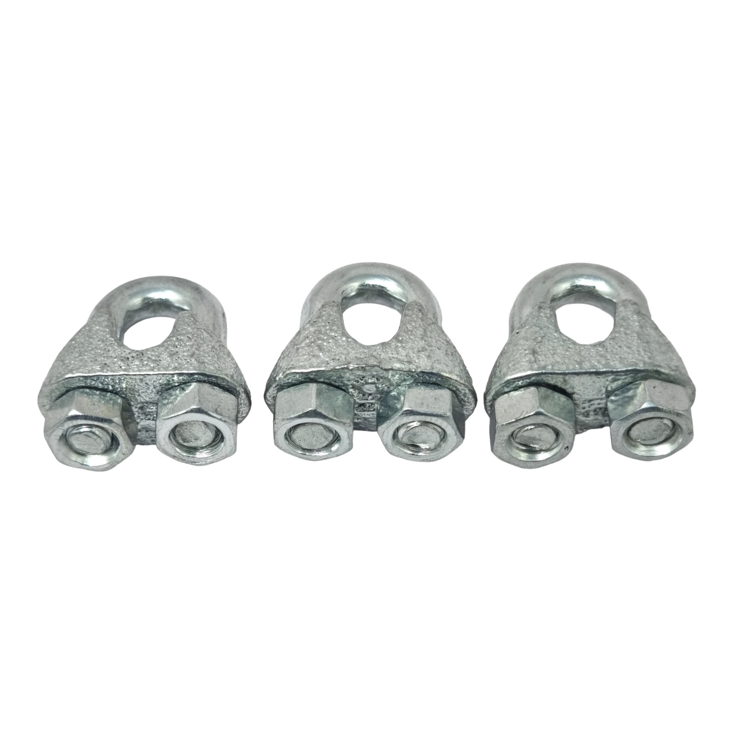 Wire Rope Grips Galvanised U Bolt Cable Clamps (3mm–16mm) | Heavy Duty Steel | DIN 741