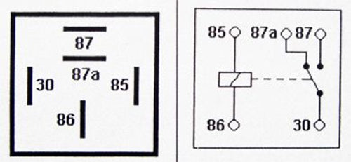 12V Relay 5 Pin Automotive 30/40A Changeover with Detachable Bracket – Standard Vehicle Relay (RY14)