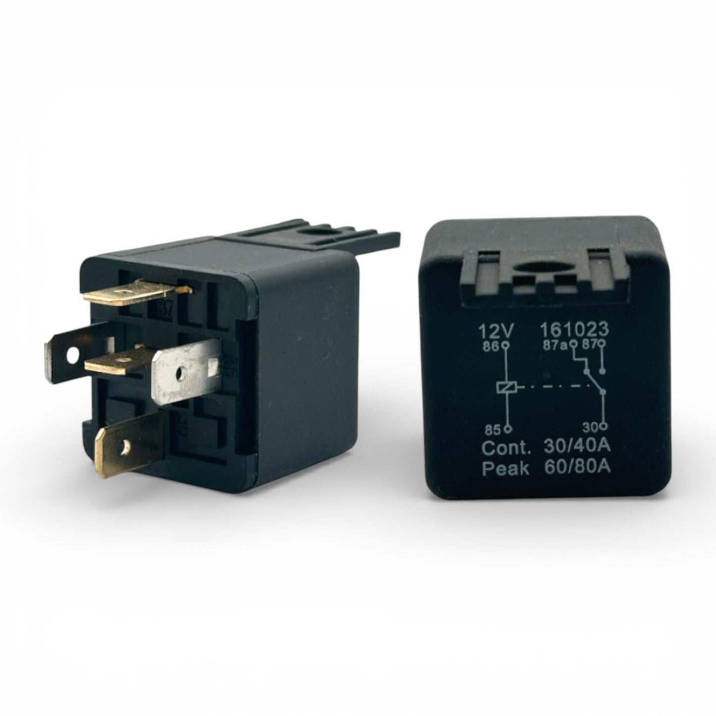12V Relay 5 Pin Automotive 40A Changeover with Moulded Bracket – Standard Vehicle Relay (RY16)