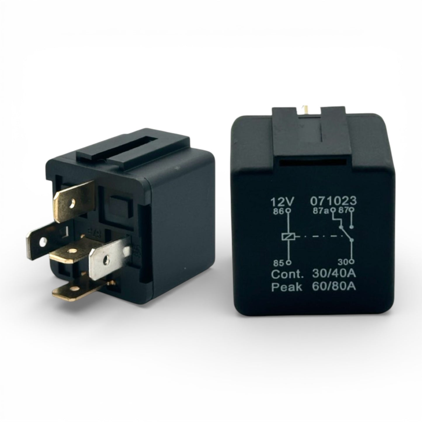 12V Relay 5 Pin Automotive 40A Changeover with Detachable Bracket – Standard Vehicle Relay (RY7)