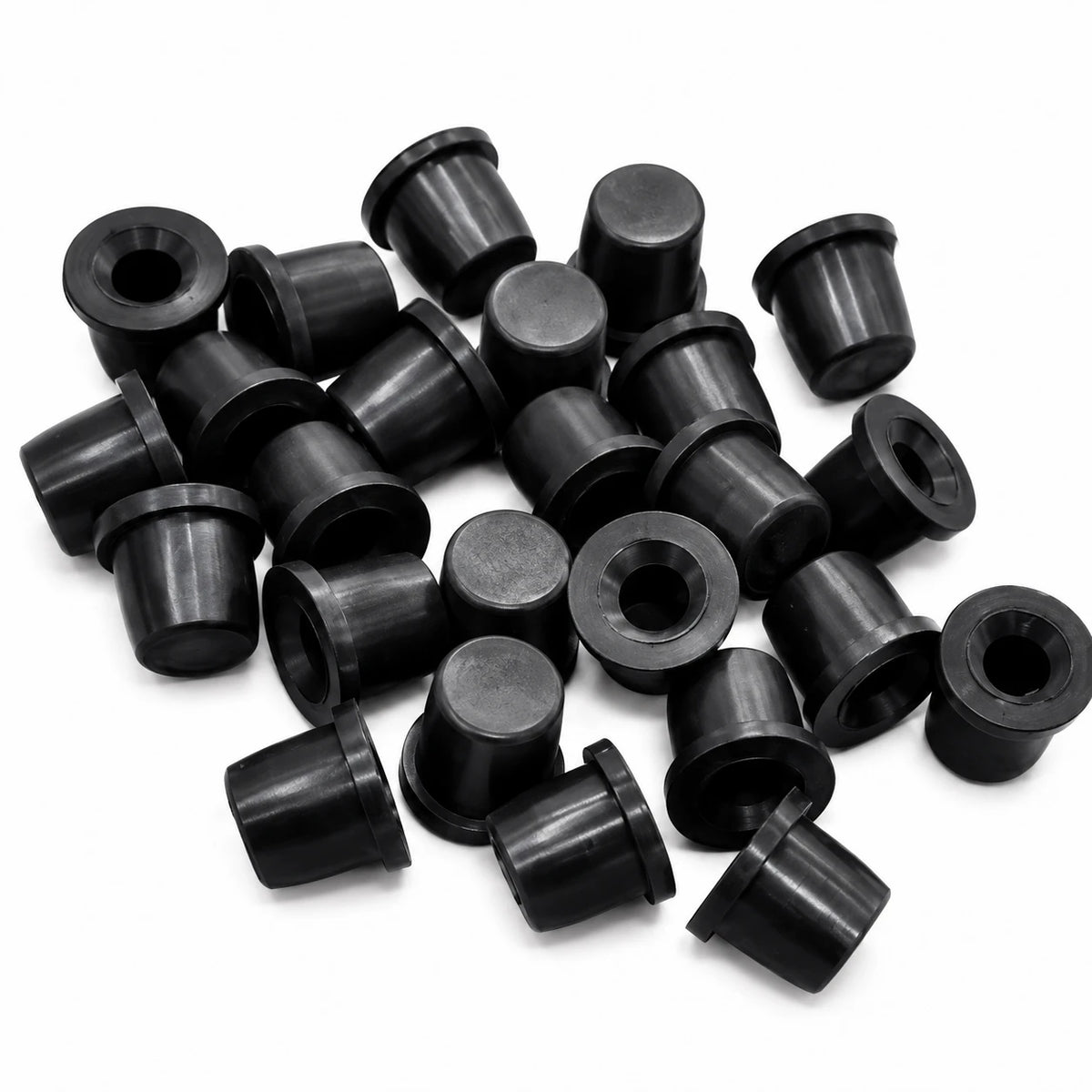 10x Rubber Brake Bleed Nipple Screw Covers – Premium Grease Caps | 6–7.5mm Fit | Black