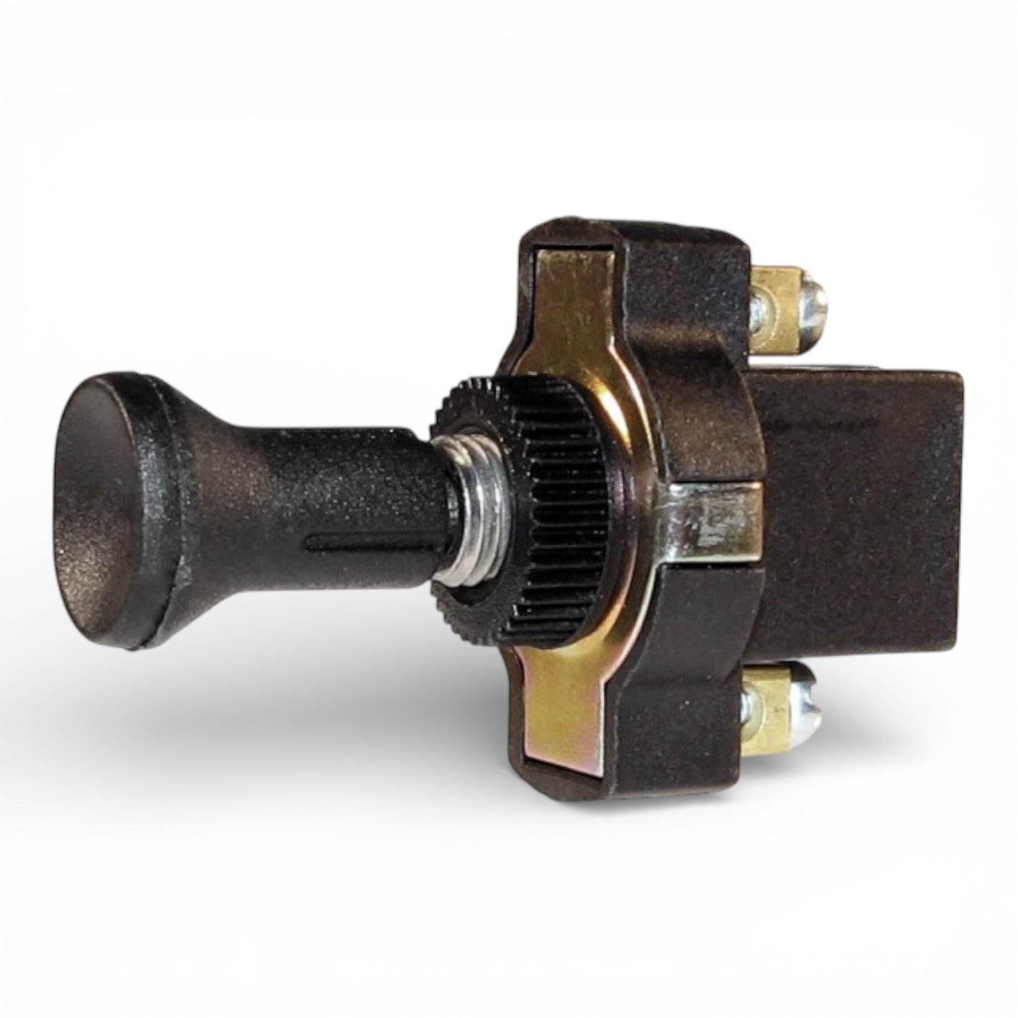 Pull On / Push Off Switch – Short Neck Choke & Fuel Control 16A 12V / 8A 24V | Pull / Push Lever Switch