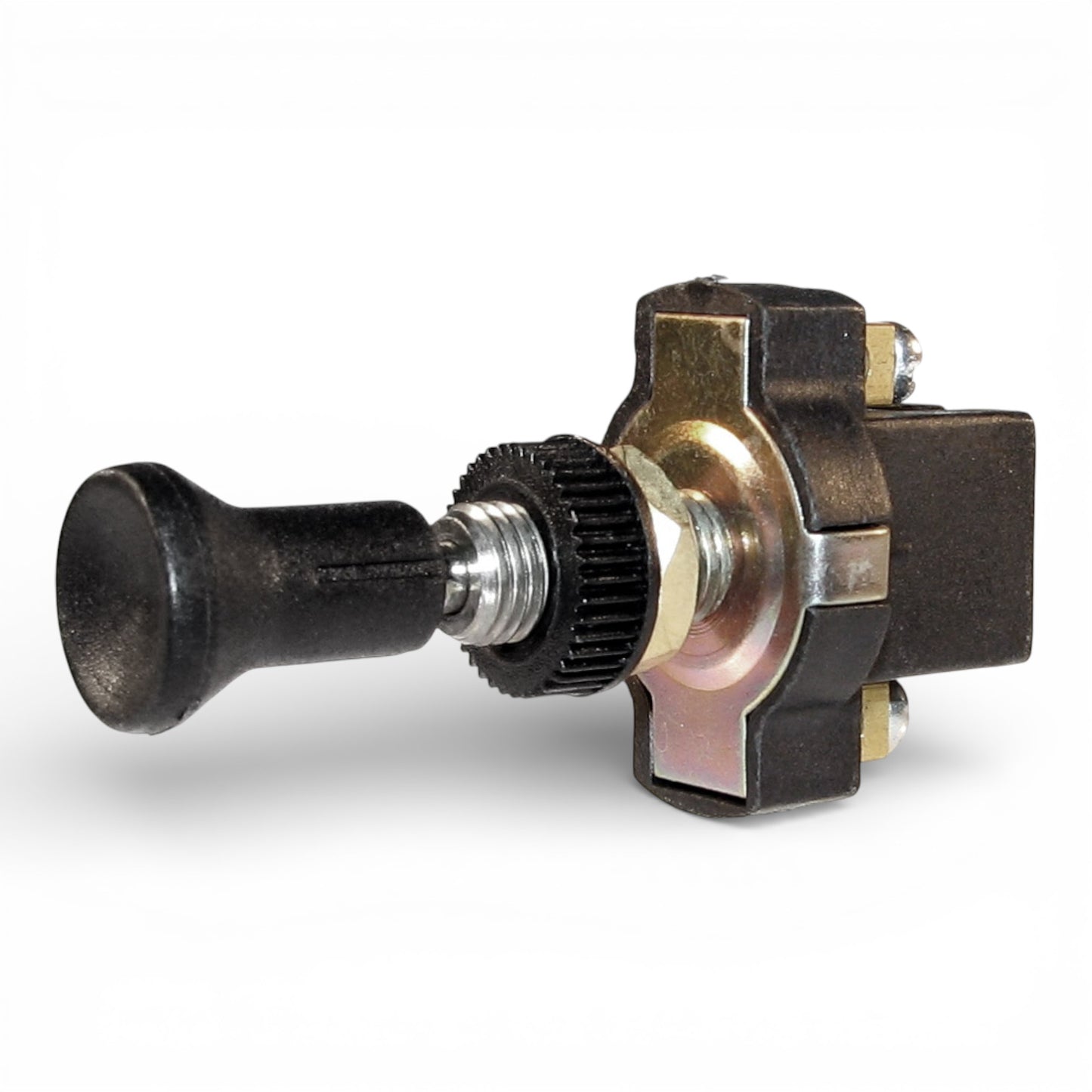 Pull On / Push Off Switch – Long Neck Choke & Fuel Control 16A 12V / 8A 24V | Pull / Push Lever Switch