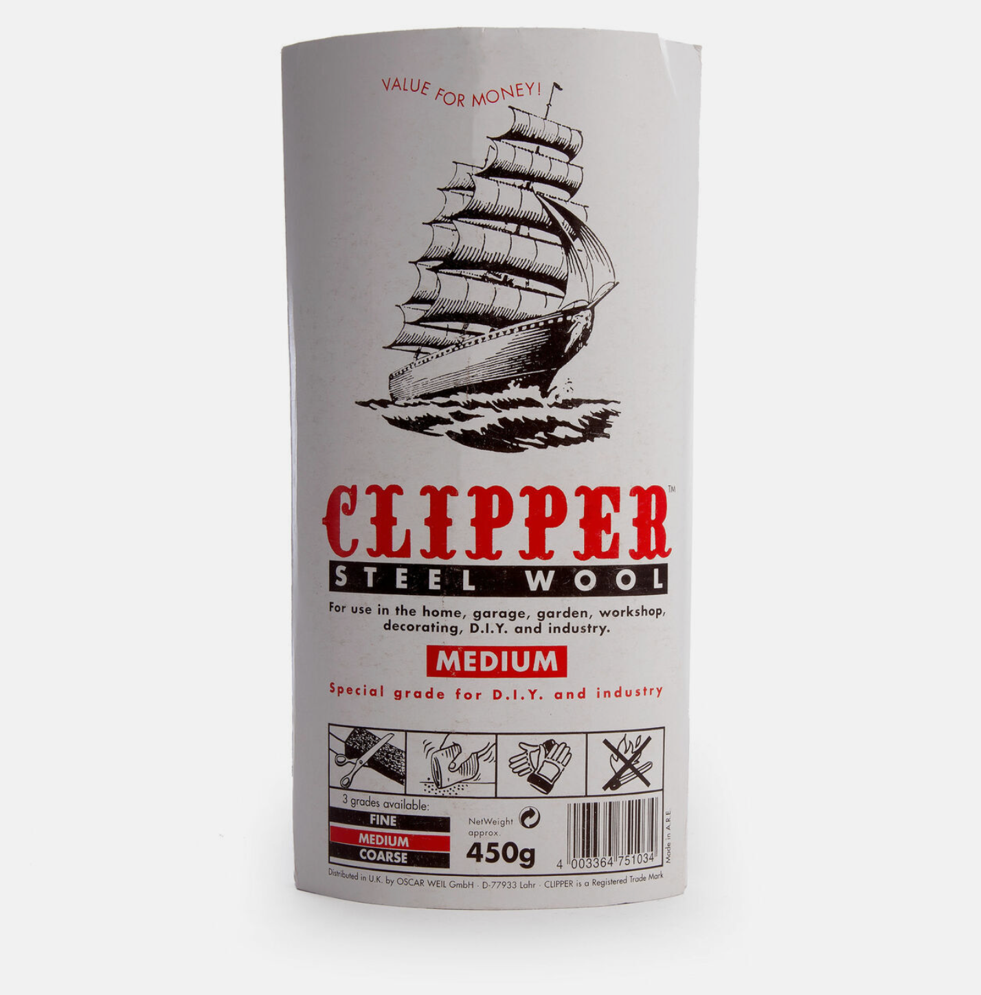 Clipper Steel Wire Wool – Fine, Medium & Coarse Grades | Flexible Abrasive for Cleaning, Polishing & Surface Prep