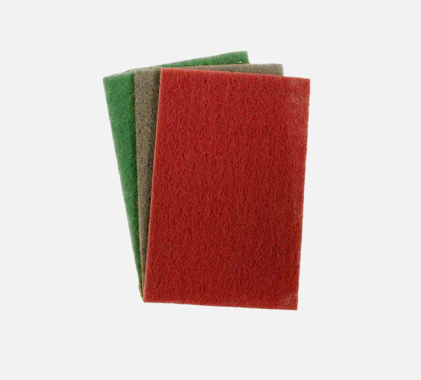 Hand / Grit Pads 225 x 150mm Fine Medium Coarse Grits Scotchbrite Webrax Grit