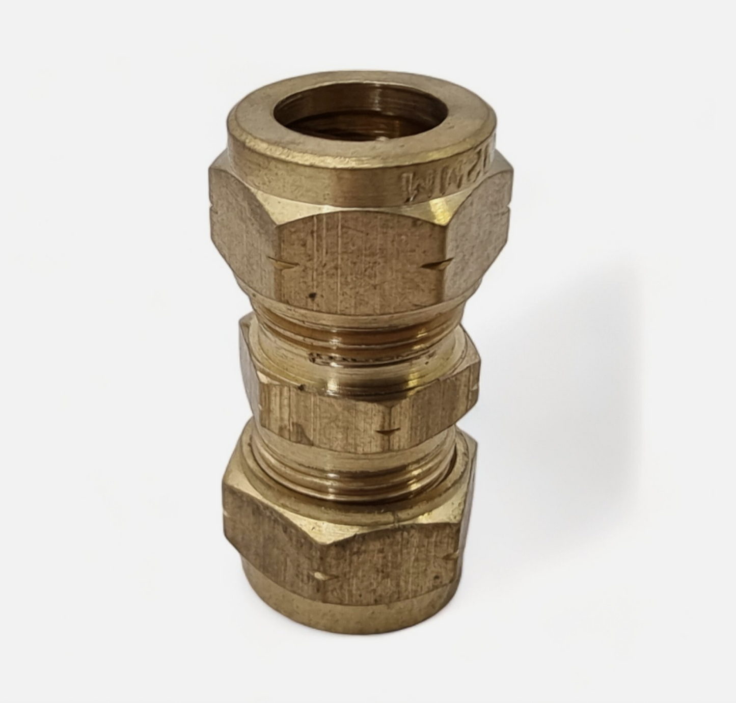 Brass Compression Pipe Fittings – Tube Couplings with Olives | Brass Tube Couplings (With Olives)