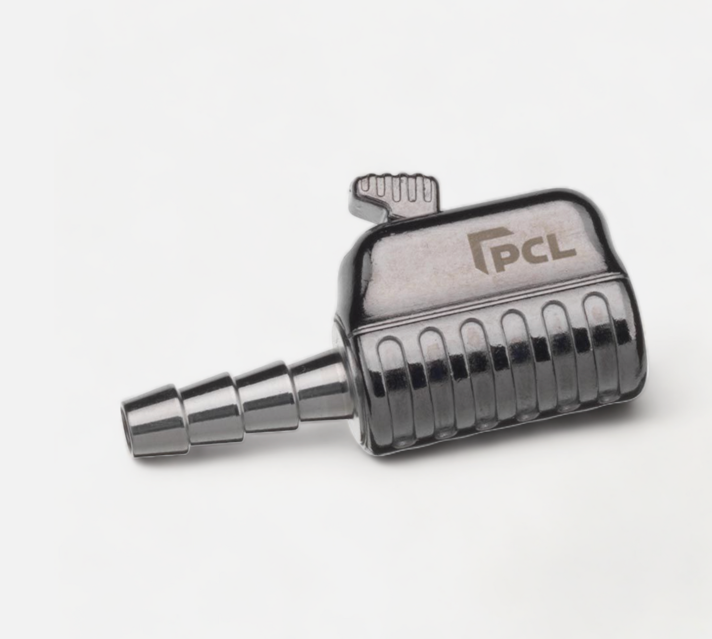 PCL Single Tyre Valve Connector – Open End Straight Swivel Clip-On 1/4" RP | PCL Tyre Inflator Connector
