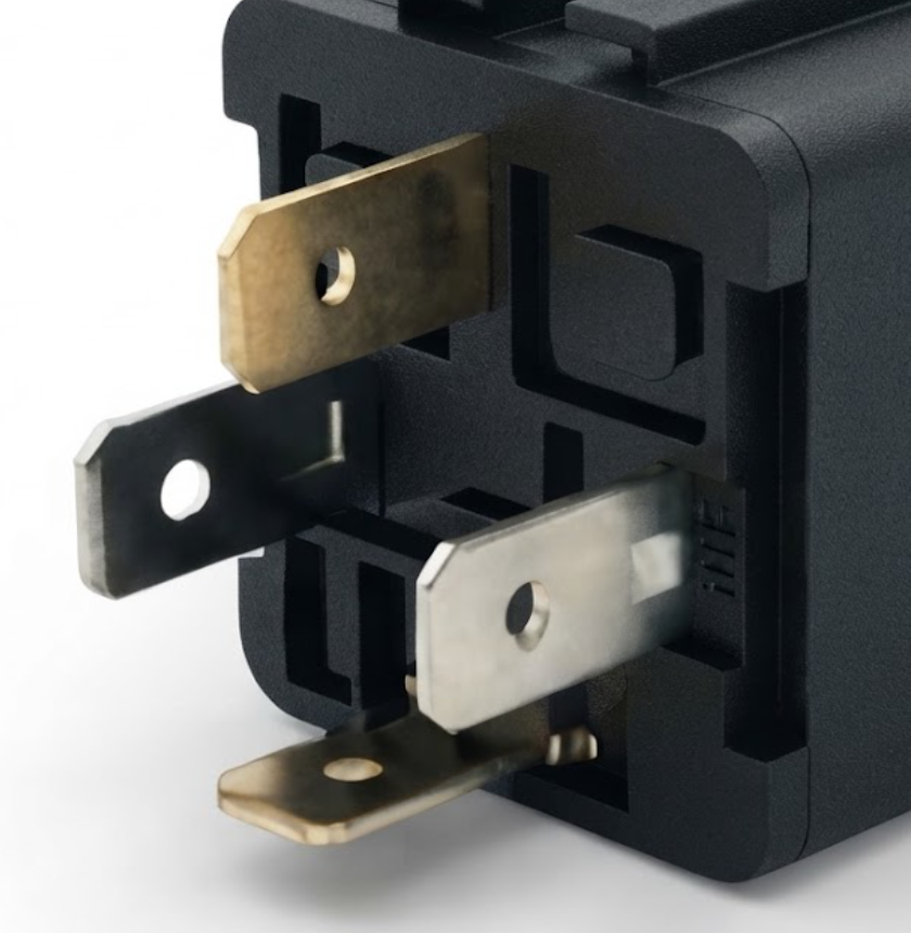 4 Pin Automotive Relay - 12V 40A, Normally Open, With Bracket