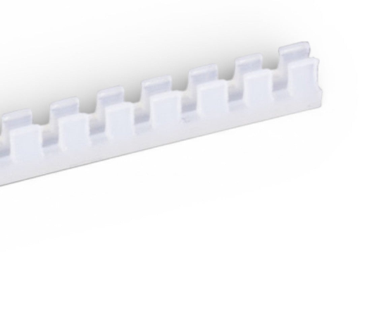 Flexible Grommet Strip - Panel Edging, Serrated Cable Protection