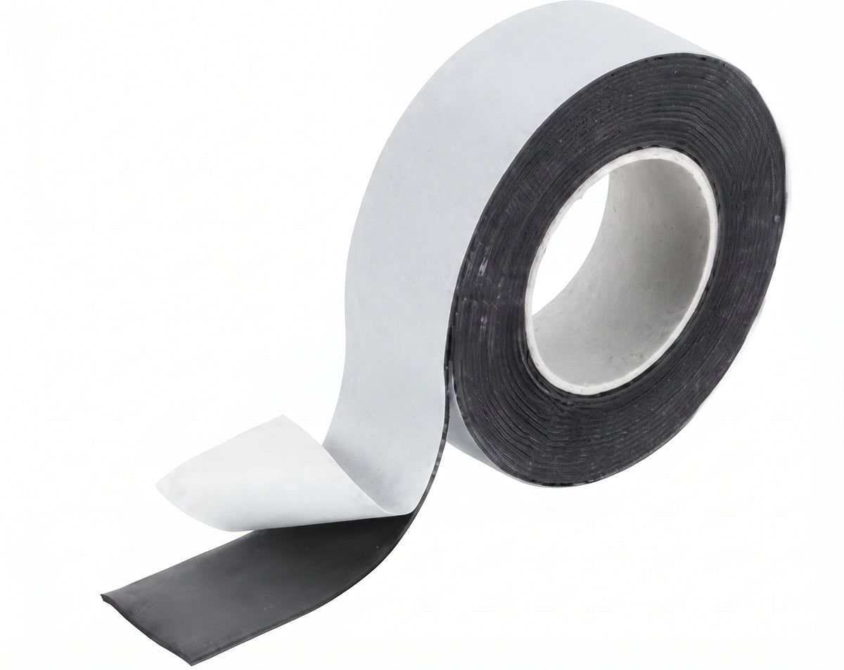 Self Amalgamating Tape 19mm – Black Self-Fusing Waterproof Electrical Tape
