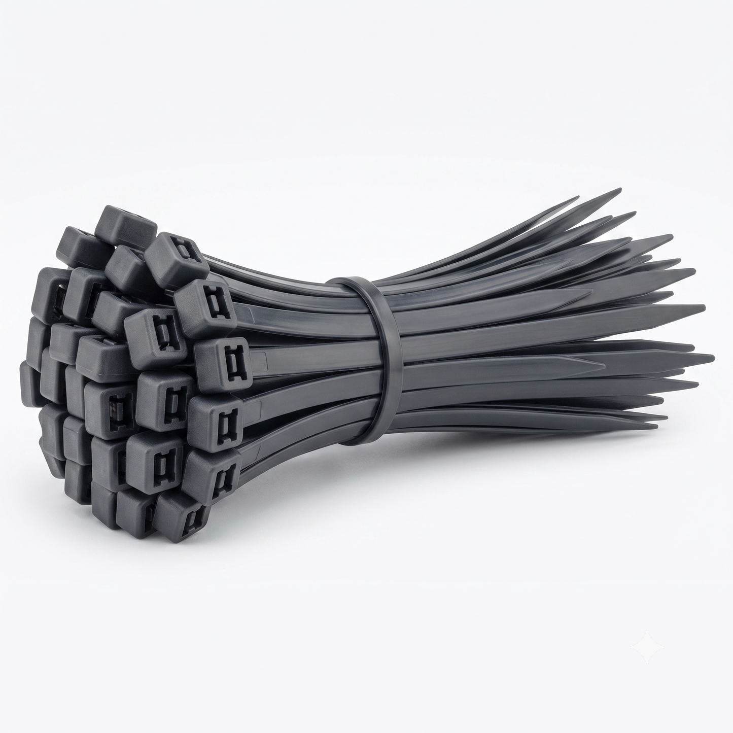 Silver Nylon Cable Ties (All Sizes)