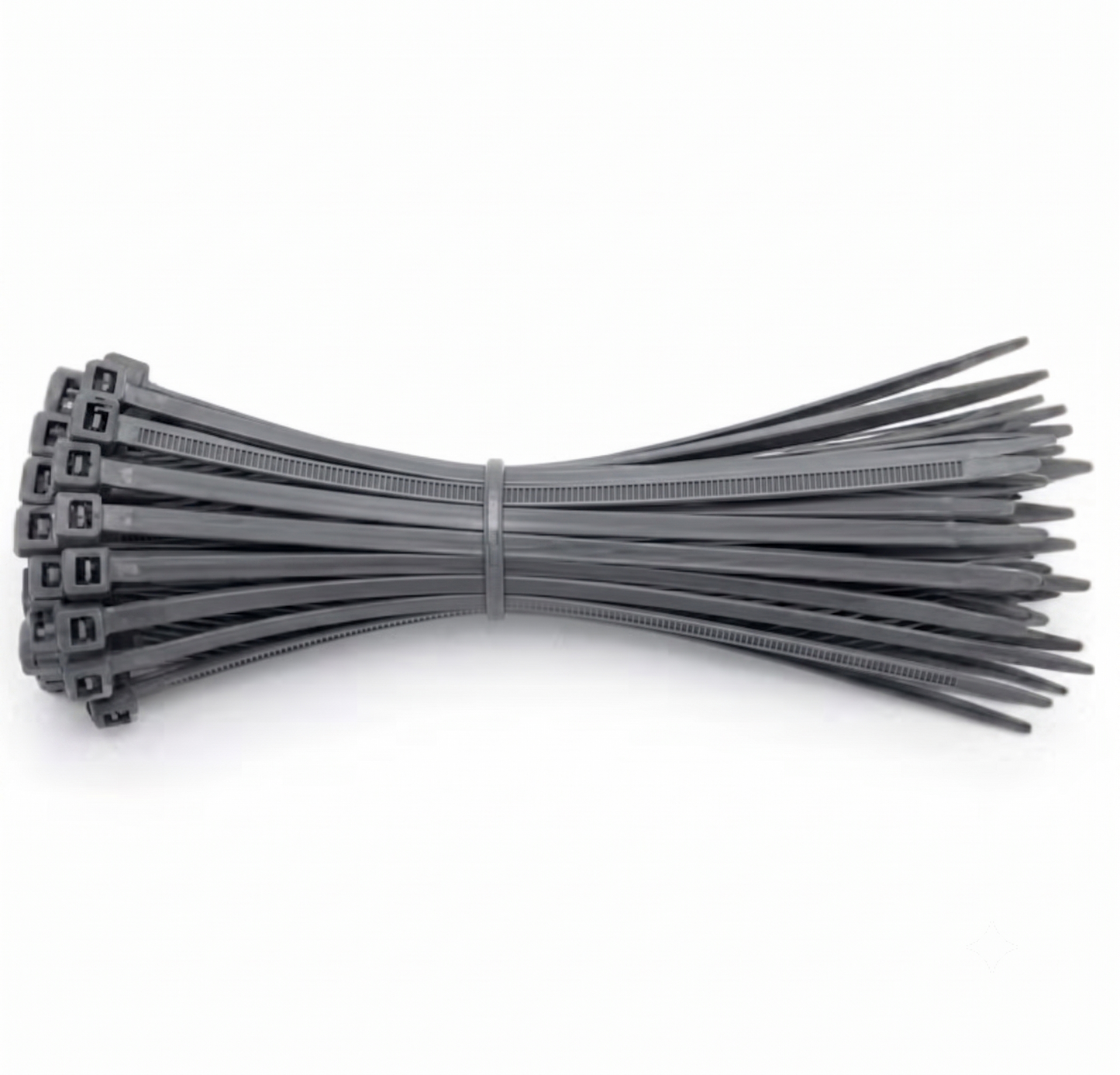 Silver Nylon Cable Ties (All Sizes)